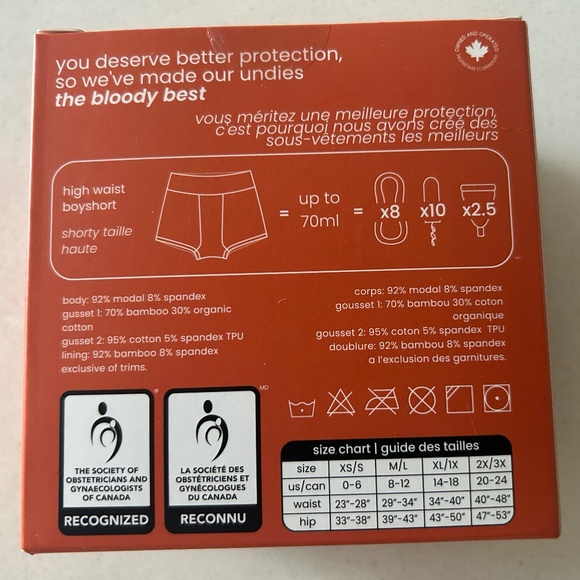 Revol Cares Leak Proof Sleep Shorts - Picture 7 of 7